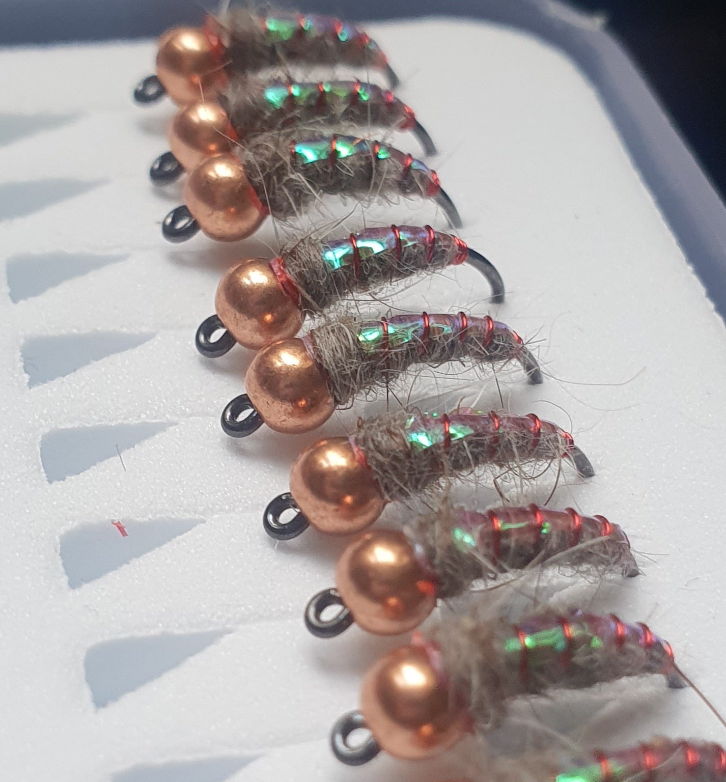 Flashback bead head pupa set(6pcs),size #12