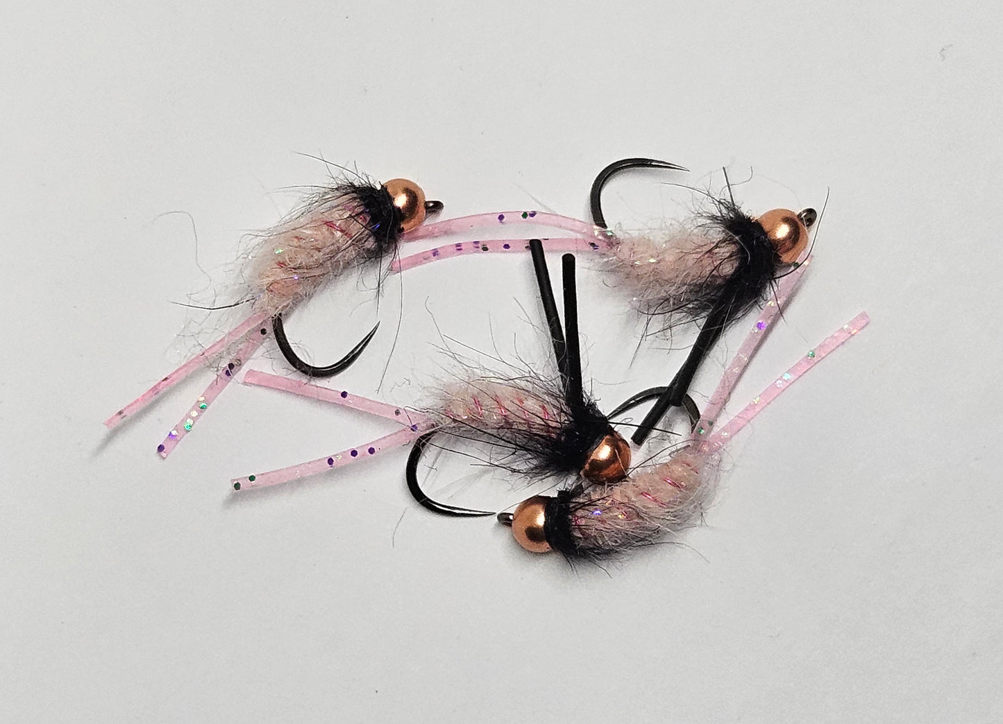 Light pink rubber leg pupa #10