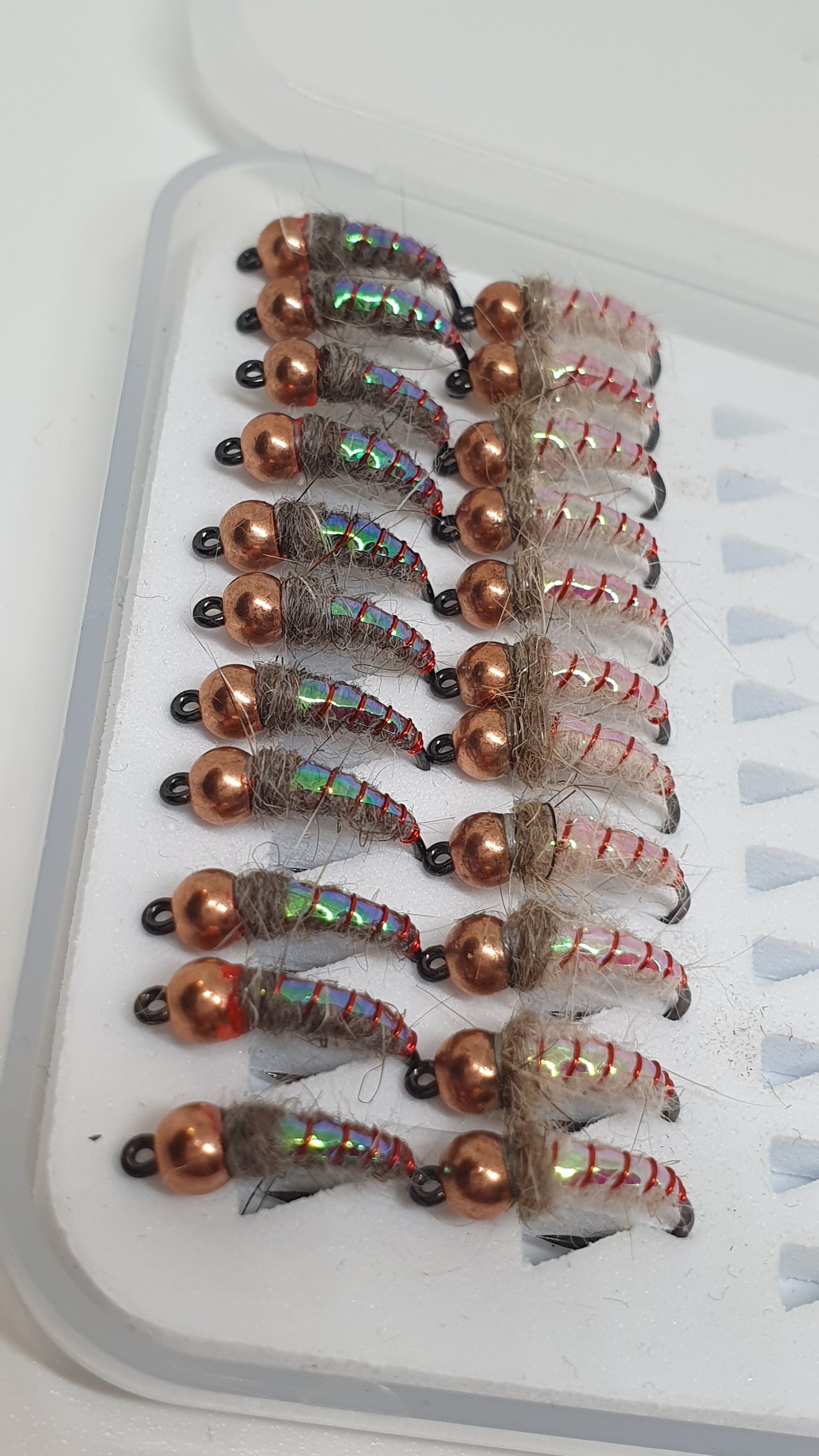 Flashback bead head pupa set(6pcs),size #12