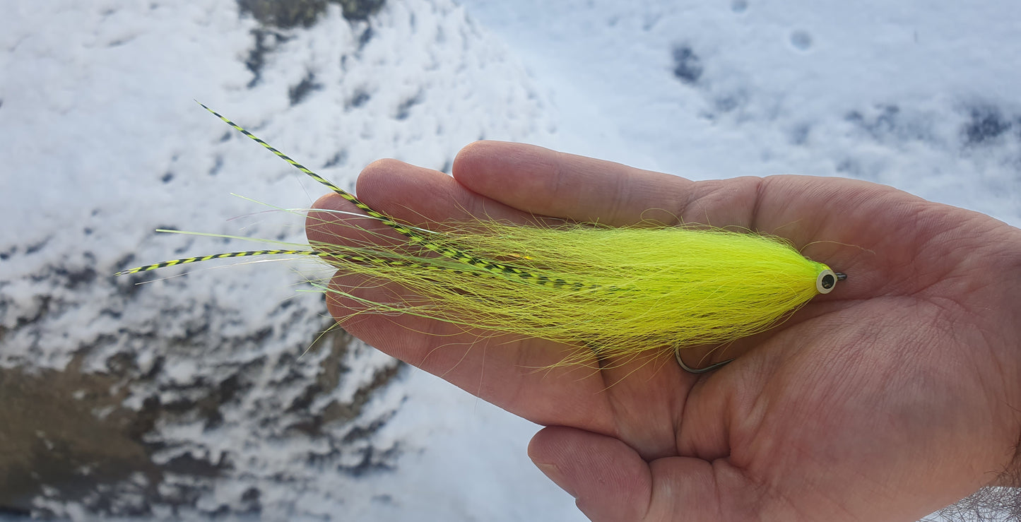 Bucktail Streamer (fl.yellow)
