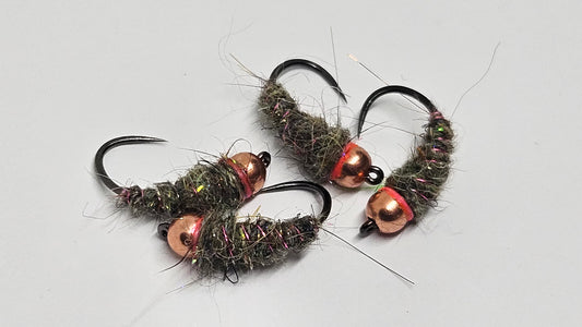 Copper head pupa size #10